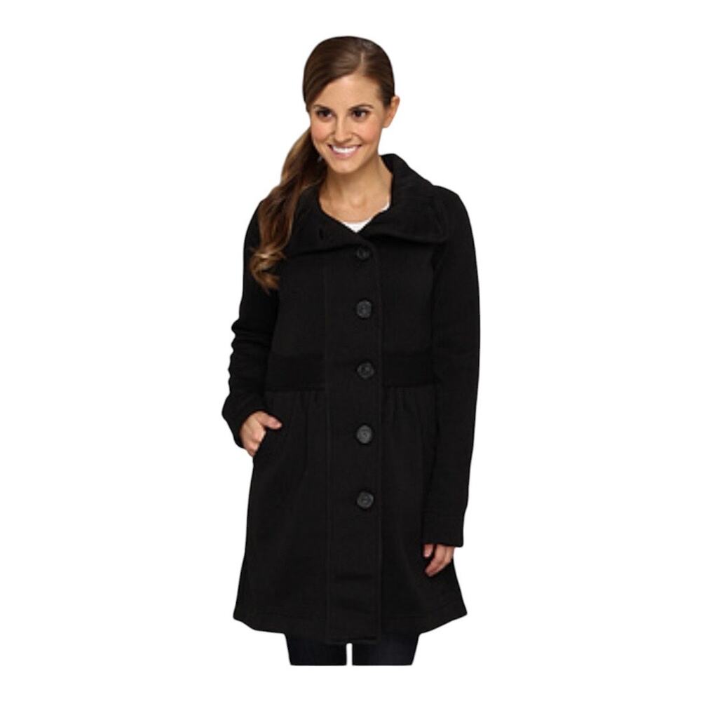 Patagonia Sweater Coat Large Women Black